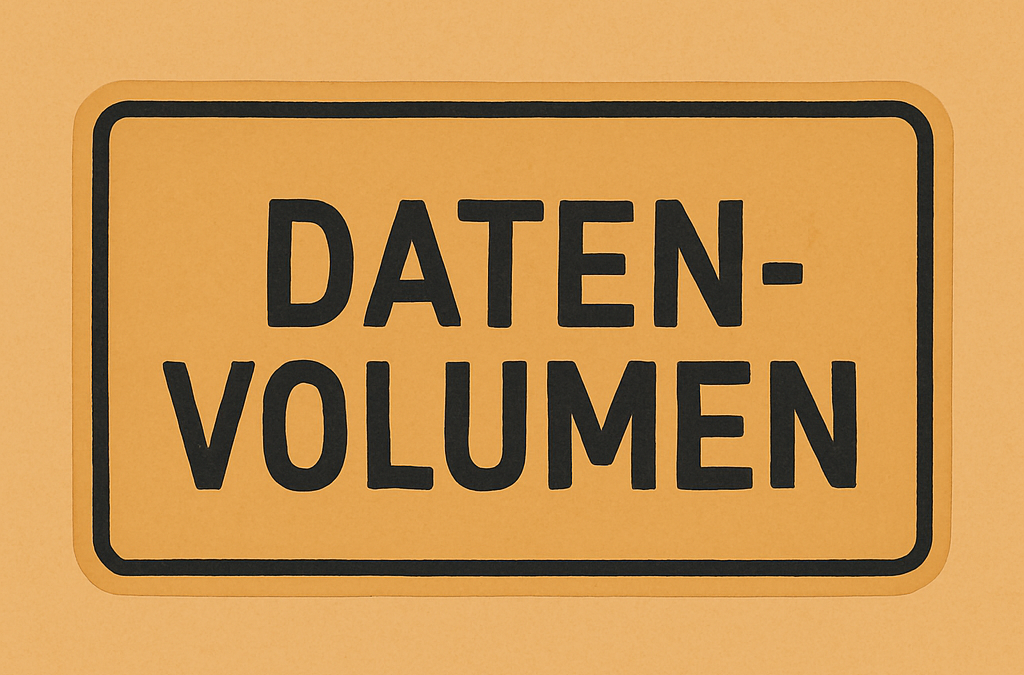 Wie viel Datenvolumen braucht man zuhause?