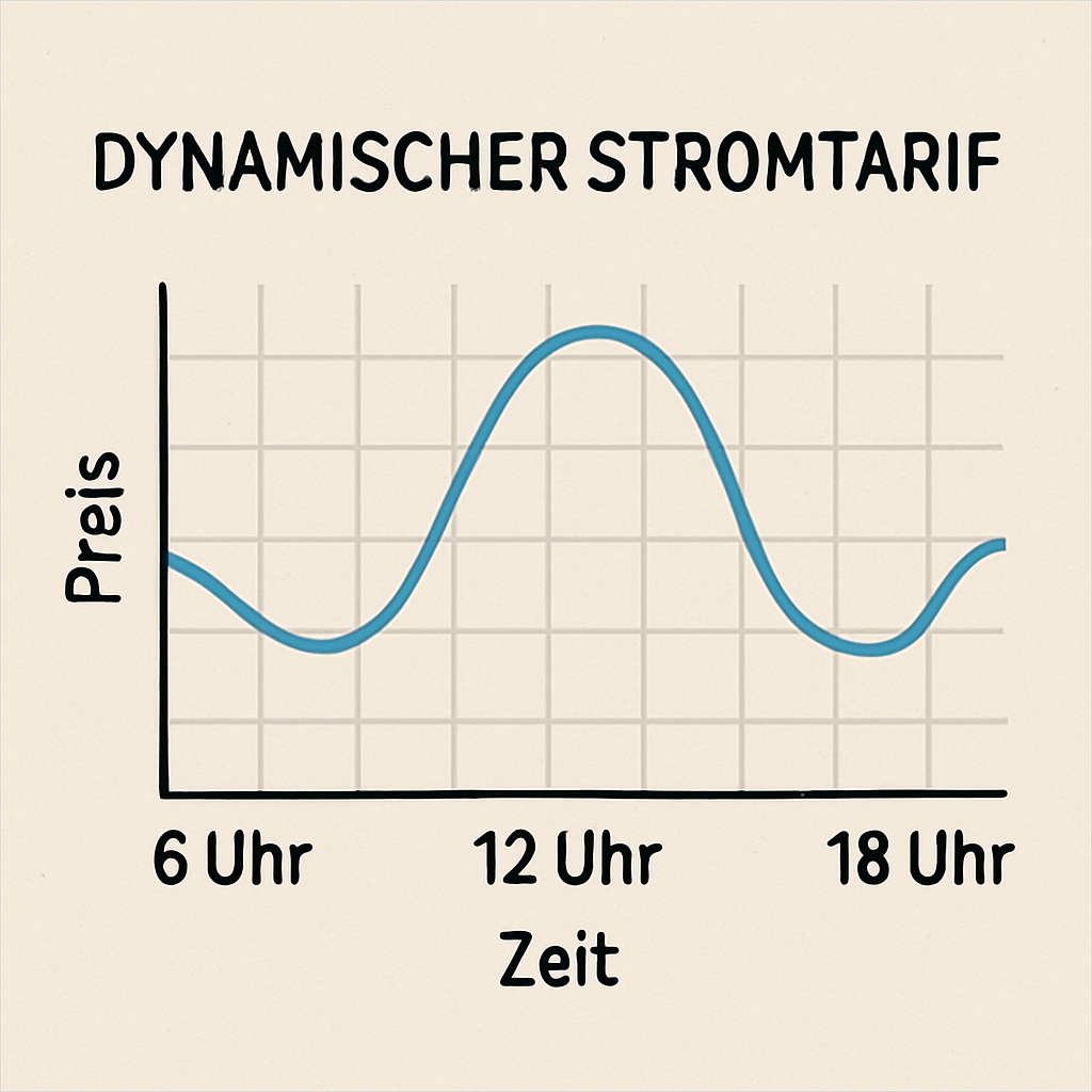 Dynamischer Stromtarif Dynamischer Stromtarif; Diagramm