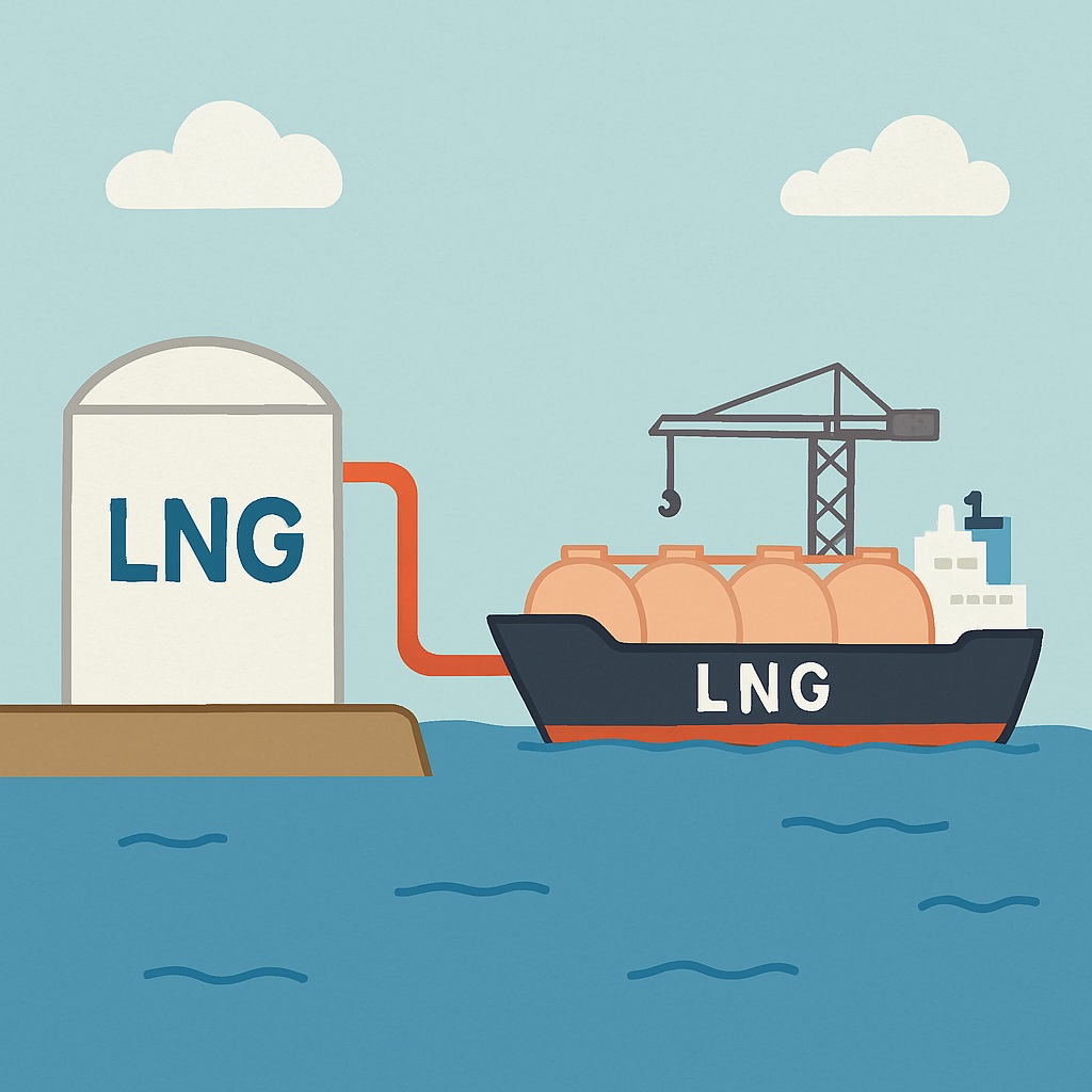 LNG Gas LNG-Gas; Schiff mit LNG