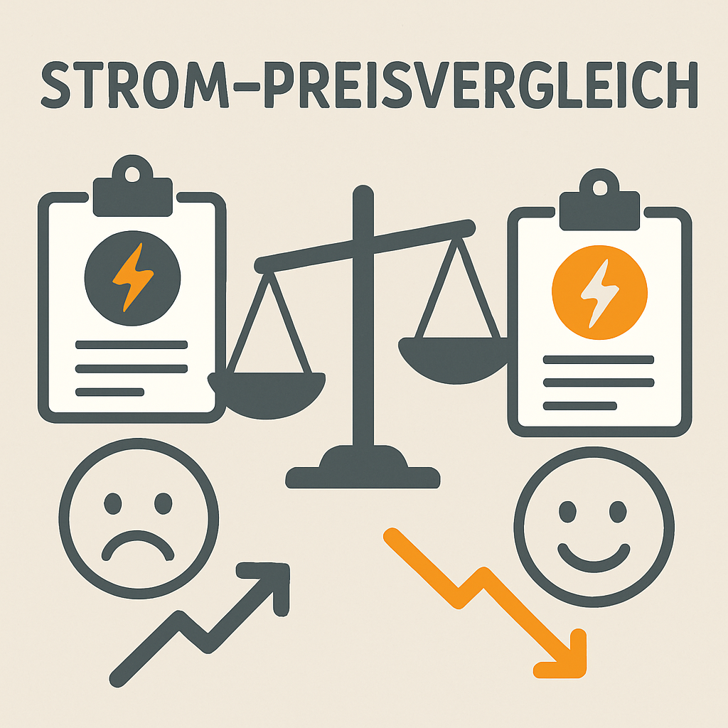 Strom Preisvergleich Strom Preisvergleich; animierte Darstellung
