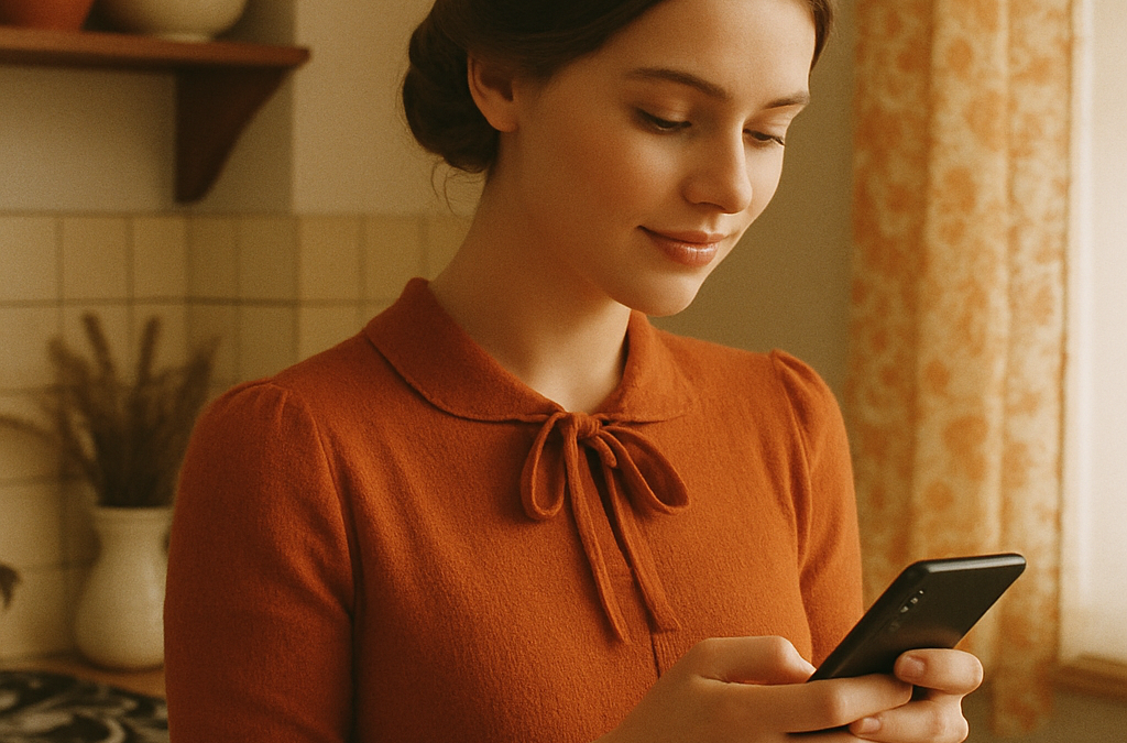 Der Tradwife Trend Effekt: Weniger Bildschirmzeit
