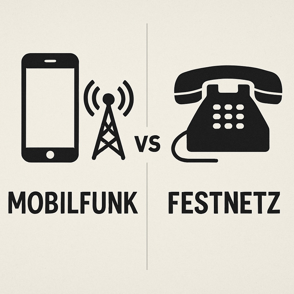 Mobilfunk oder Festnetz